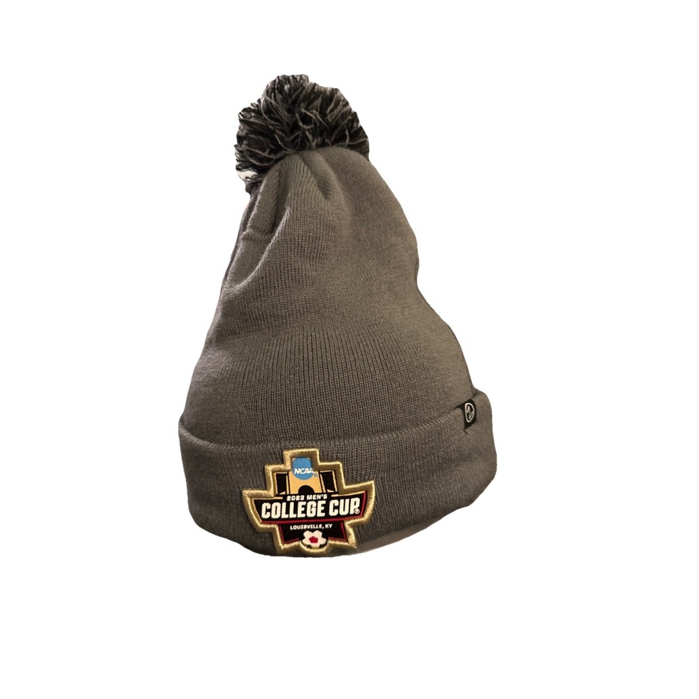 2023 Men's  College Cup Soccer Zephyr Unisex‎ Beanie Pom Louisville New H86